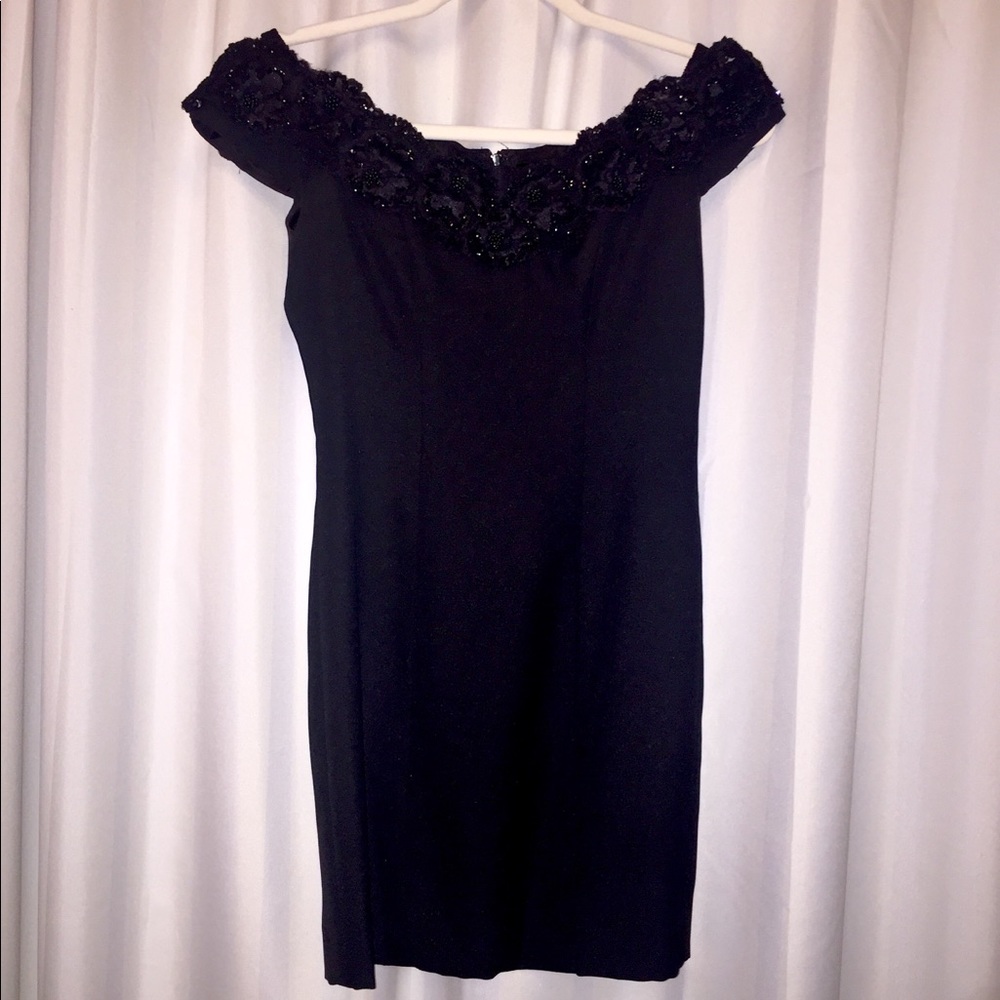 LIttle Black Dress - off-shoulder